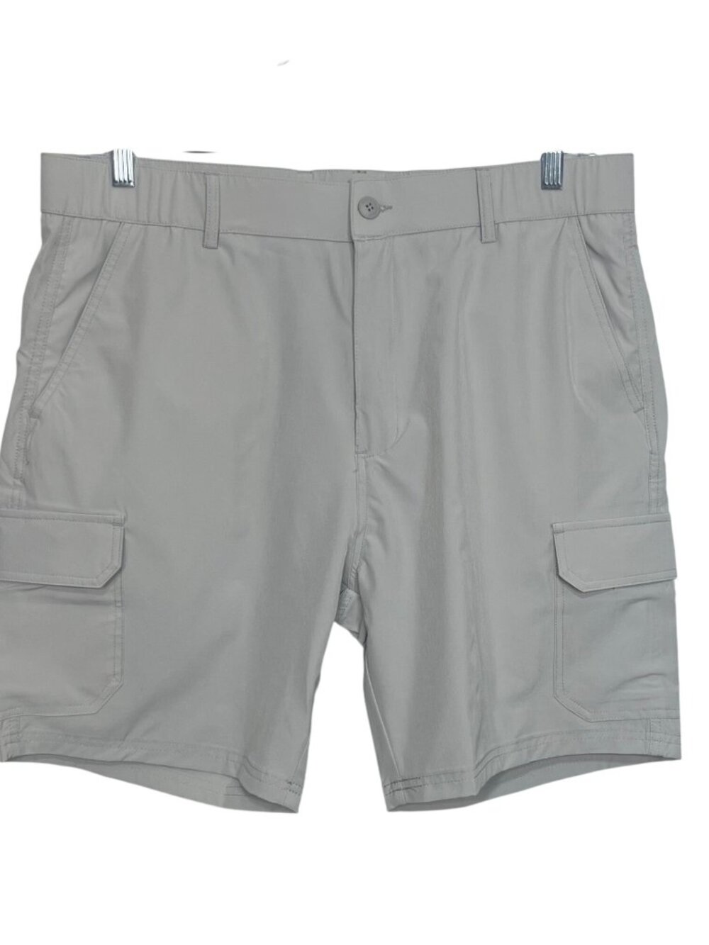 Brisira Mens Cargo Shorts Size 38 Tan New Lightweight Stretch Pockets